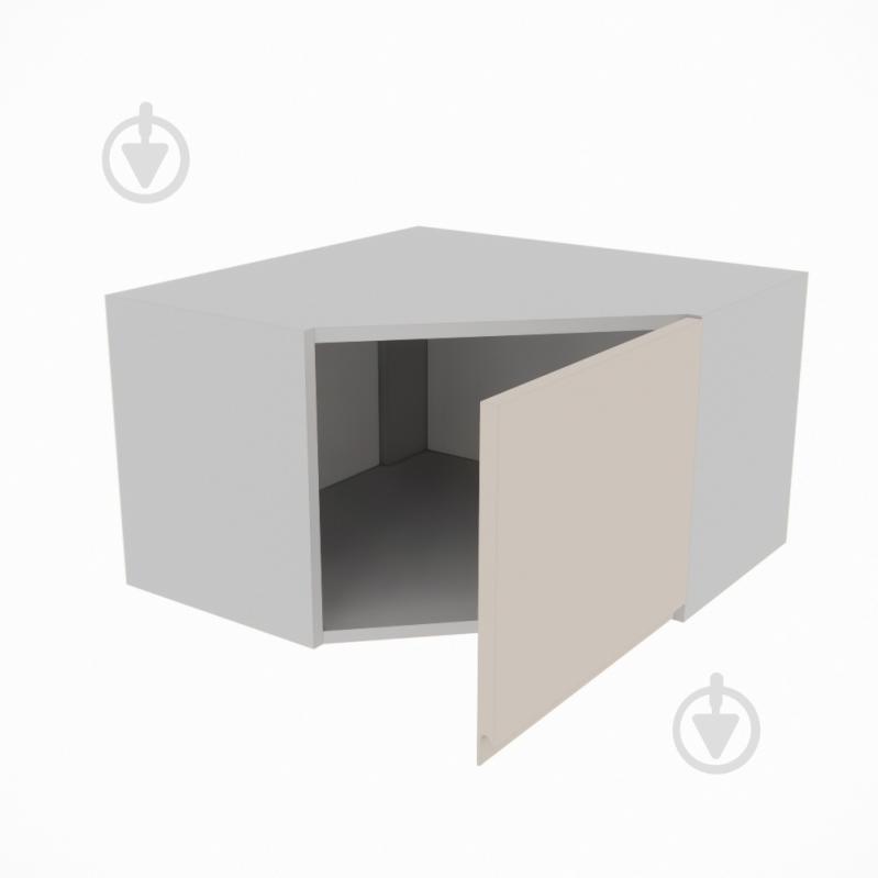 Шкаф Влада (А 60х60 (320)правая) пломбир/пепельный Світ Меблів - фото 2 Шкаф Влада (А 60х60 (320)правая) пломбир/пепельный Світ Меблів - фото 2