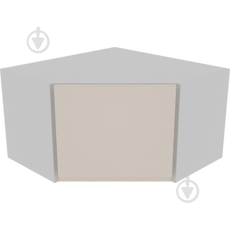 Шкаф Влада (А 60х60 (320)левая) пломбир/пепельный Світ Меблів - фото 1 Шкаф Влада (А 60х60 (320)левая) пломбир/пепельный Світ Меблів - фото 1