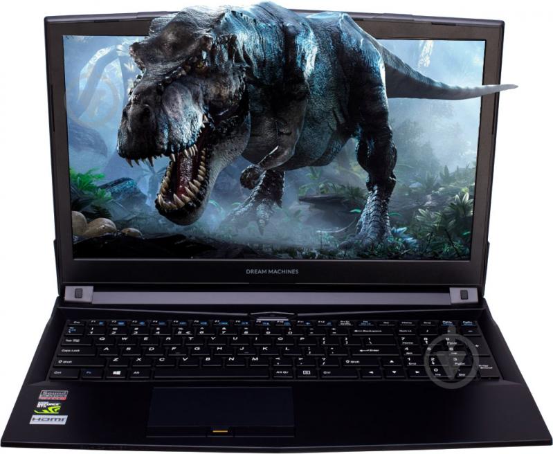 Ноутбук Dream Machines G1050Ti-15 15,6" (G1050TI-15UA29) black - фото 1