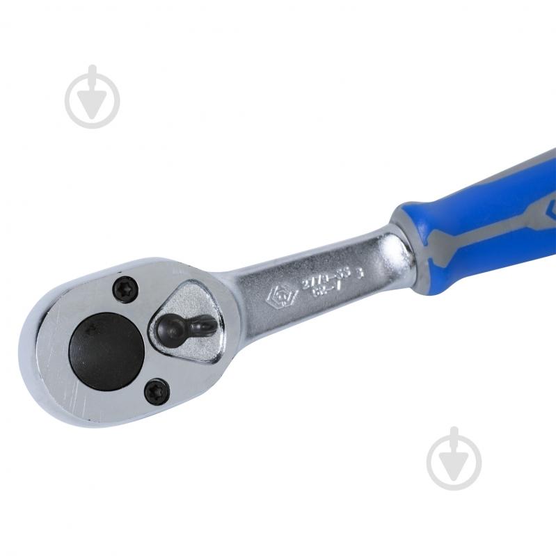 Трещотка 1/4" , 140 мм, 24 зубца, флажковая, фиксатор KING TONY 2779-55G - фото 2 Трещотка 1/4" , 140 мм, 24 зубца, флажковая, фиксатор KING TONY 2779-55G - фото 2