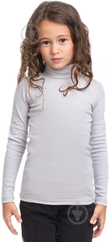 Кофта унисекс DaNa-kids р.128 серый меланж 155 - фото 1