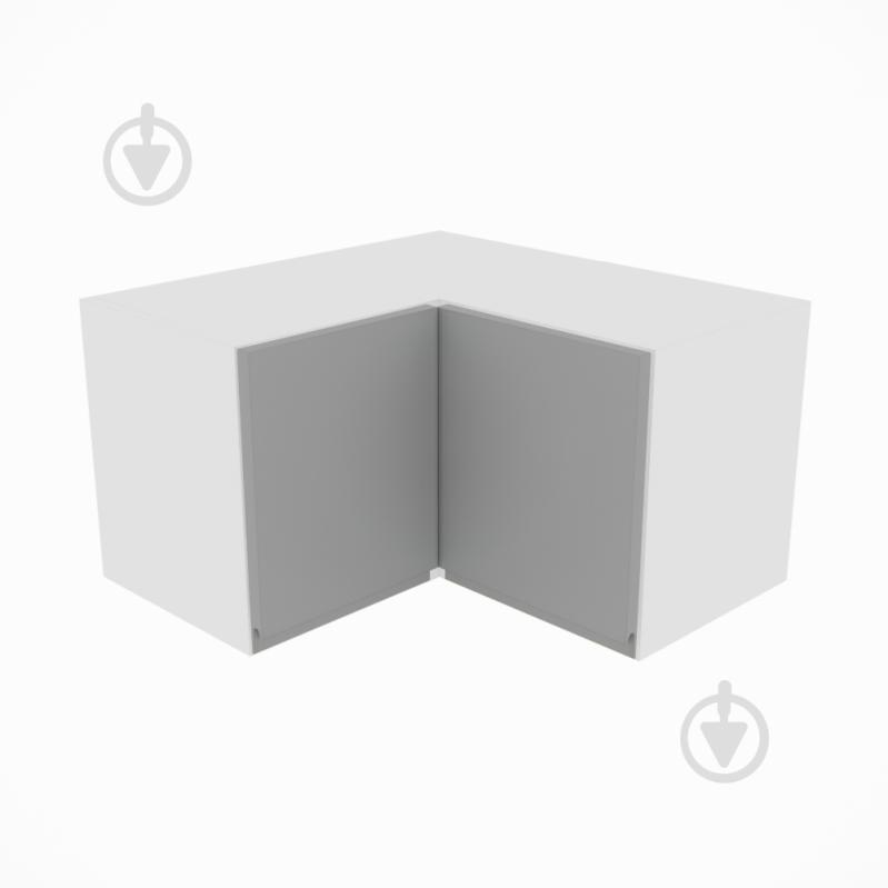 Шафа Влада (А 60х60 прямий (320)права) сірий оксамит/білий Світ Меблів - фото 1 Шафа Влада (А 60х60 прямий (320)права) сірий оксамит/білий Світ Меблів - фото 1