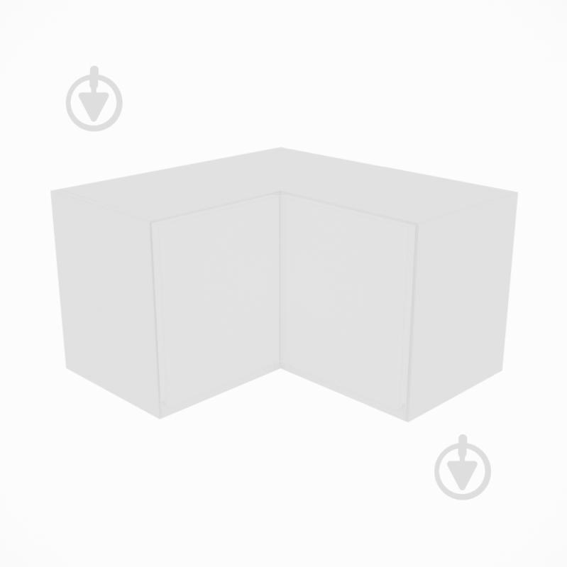 Шкаф Влада (А 60х60 прямой (320)правая) белый шелк/белый Світ Меблів - фото 1 Шкаф Влада (А 60х60 прямой (320)правая) белый шелк/белый Світ Меблів - фото 1