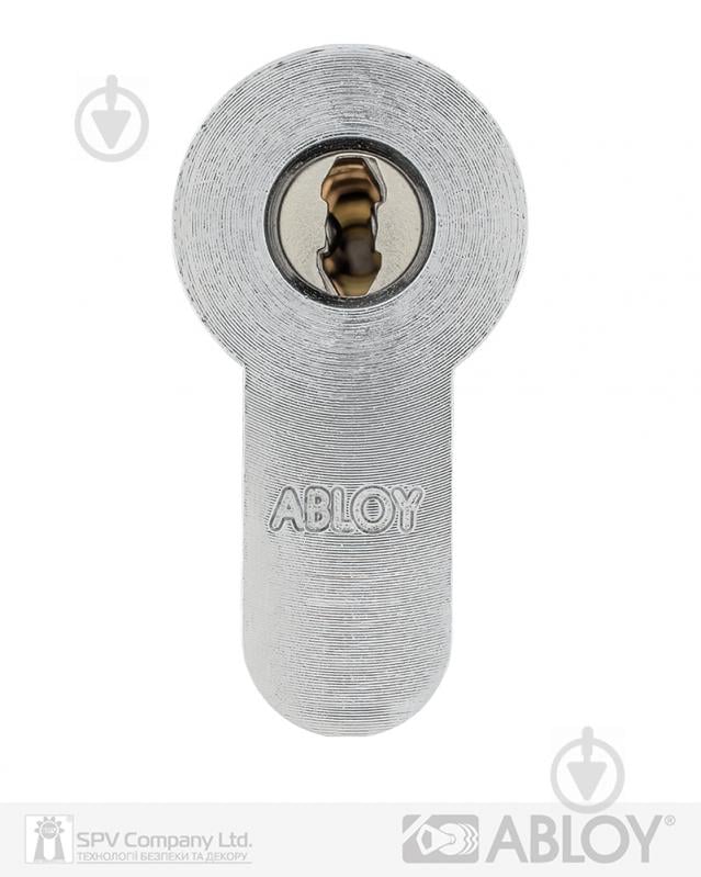 Цилиндр Abloy Din Mod KK CY322 Protec2 31x31 ключ-ключ 62 мм полированный хром - фото 4