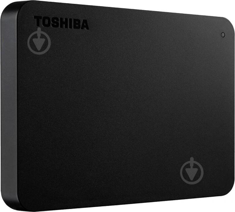 Внешний жесткий диск TOSHIBA Canvio Basics + USB-C адаптер 4 ТБ 2,5" USB 3.2 (HDTB440EK3CBH) black - фото 3