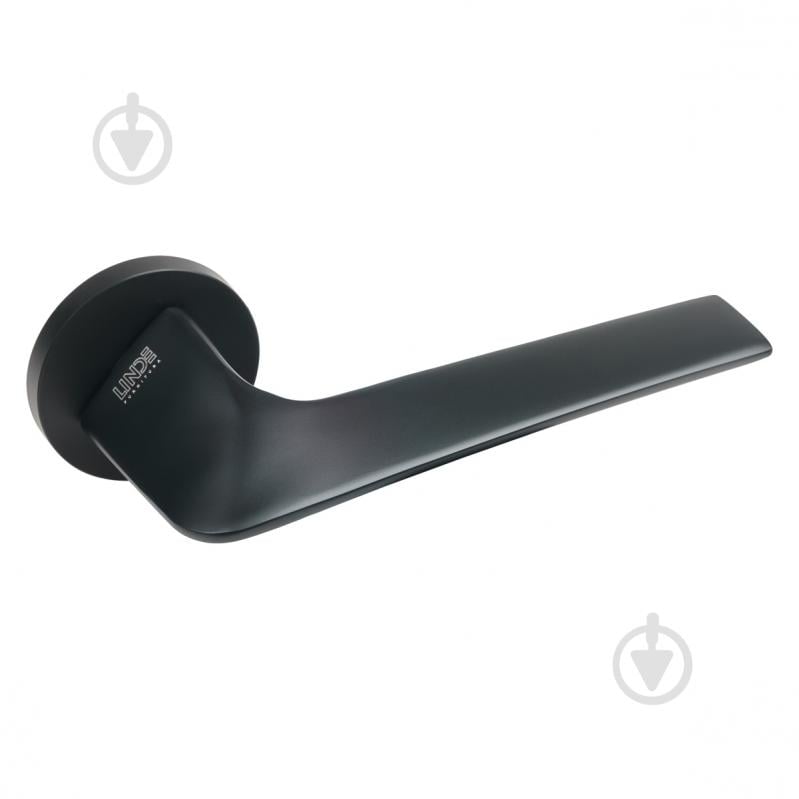 Ручка на розетке Linde A-2028 Black черный - фото 2 Ручка на розетке Linde A-2028 Black черный - фото 2