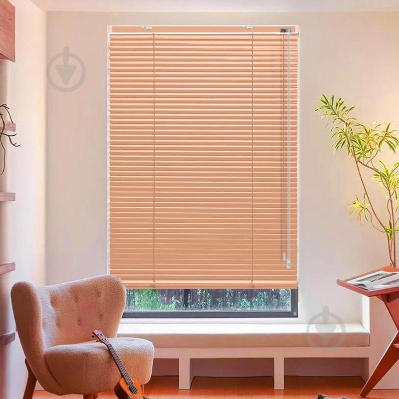 Жалюзі Rollotex алюмінієві горизонтальні з фіксацією 43х160 см чайна троянда - фото 2 Жалюзі Rollotex алюмінієві горизонтальні з фіксацією 43х160 см чайна троянда - фото 2