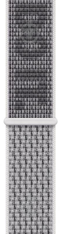 Ремінець Apple Watch 41 mm Nike Sport Loop summit white/black (MPHV3ZM/A) - фото 1