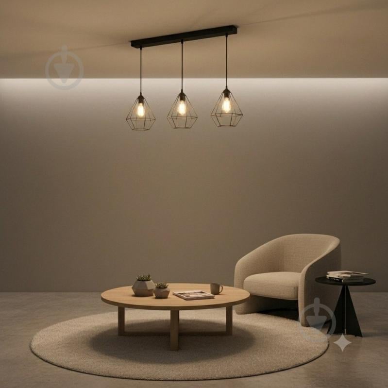 Светильник подвесной Геотон MINI-3BK 3x40 Вт /E27 черный 49484 - фото 6 Светильник подвесной Геотон MINI-3BK 3x40 Вт /E27 черный 49484 - фото 6