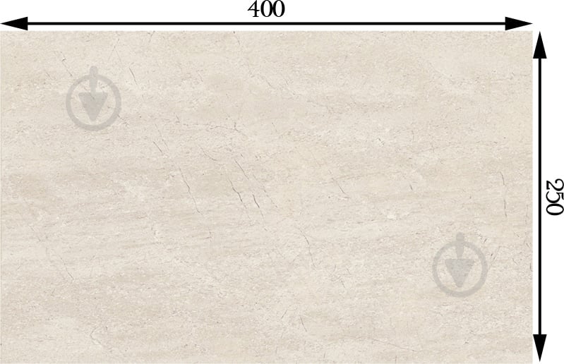 Плитка Golden Tile Summer Stone beige В41061 25x40 см - фото 2