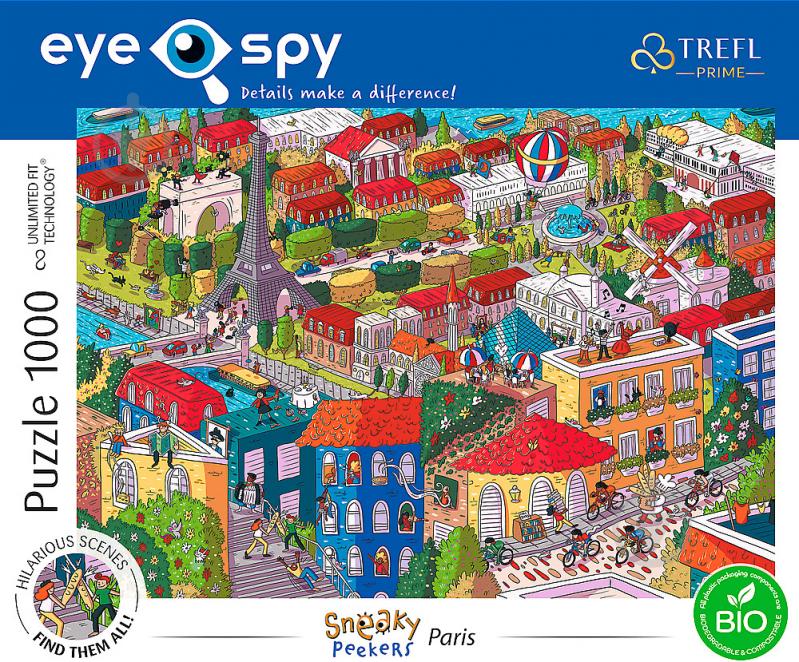 Пазли Trefl UFT EYE SPY Париж. Франція 1000 елементів 10712 - фото 2