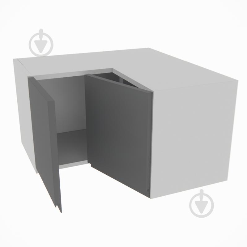 Шафа Влада (А 60х60 прямий (320)ліва) графіт/попелястий Світ Меблів - фото 2 Шафа Влада (А 60х60 прямий (320)ліва) графіт/попелястий Світ Меблів - фото 2