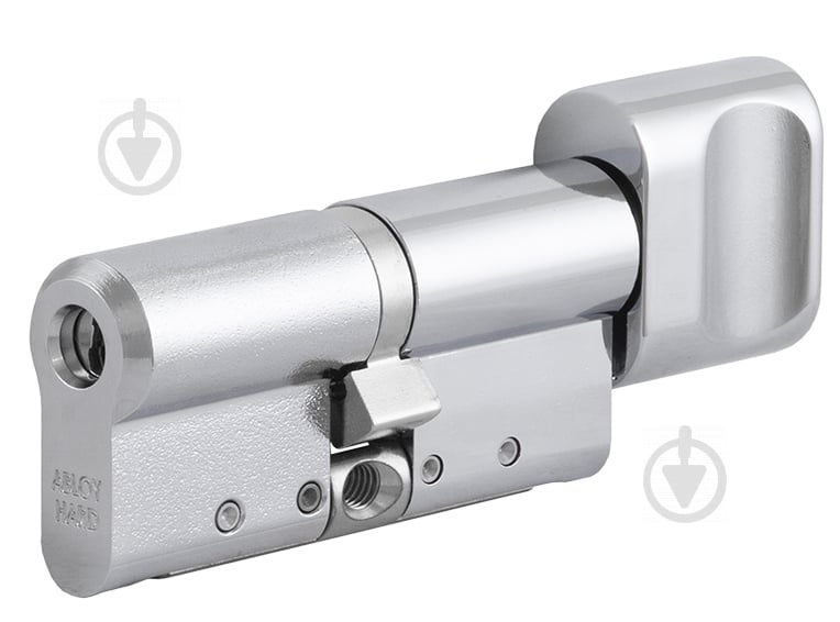 Циліндр Abloy Din Mod KT Hard CY333 Protec2 42x51 ключ-вороток 93 мм полірований хром - фото 1