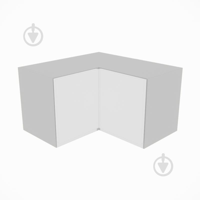 Шафа Влада (А 60х60 прямий (320)права) білий шовк/попелястий Світ Меблів - фото 1 Шафа Влада (А 60х60 прямий (320)права) білий шовк/попелястий Світ Меблів - фото 1