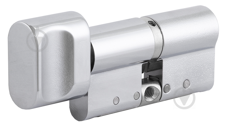 Циліндр Abloy Din Mod KT CY323 Protec2 51x51 ключ-вороток 102 мм полірований хром - фото 1