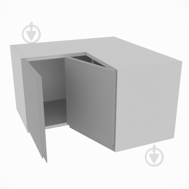 Шкаф Влада (А 60х60 прямой (320)лева) серый бархат/пепельный Світ Меблів - фото 2 Шкаф Влада (А 60х60 прямой (320)лева) серый бархат/пепельный Світ Меблів - фото 2