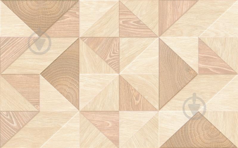 Плитка Golden Tile Carina Mix light beige CRV151 25х40 см - фото 1