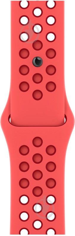 Ремешок Apple Watch 45 mm Nike Sport Band bright crimson/gym red (MPHA3ZM/A) - фото 1