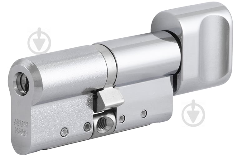 Циліндр Abloy Din Mod KT Hard CY333 Protec2 42x41 ключ-вороток 83 мм полірований хром - фото 1