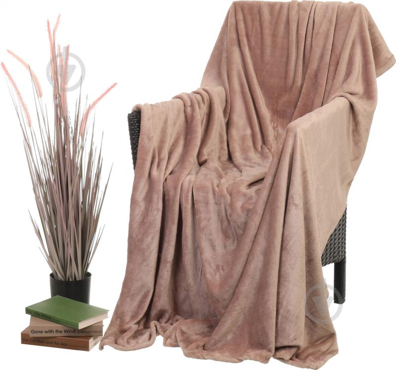 Плед Sphinx 160x200 см пудра La Nuit - фото 1