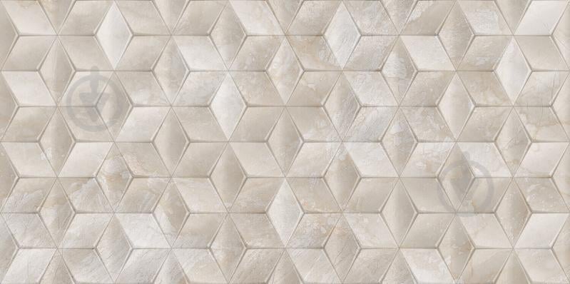 Плитка Golden Tile Aura Cubes beige AU1151 30х60 см - фото 1