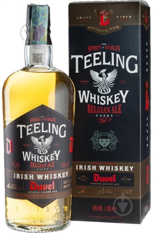 Віскі Teeling бленд "Teeling Belgian Ale" подарункова коробка 0,7 л - фото 1