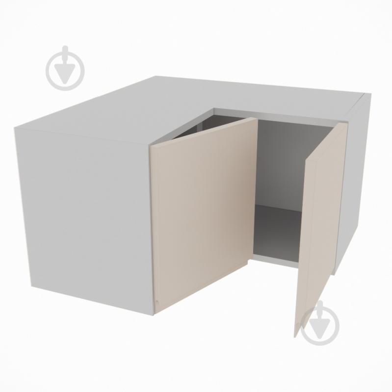 Шкаф Влада (А 60х60 прямой (320)правая) пломбир/пепельный Світ Меблів - фото 2 Шкаф Влада (А 60х60 прямой (320)правая) пломбир/пепельный Світ Меблів - фото 2