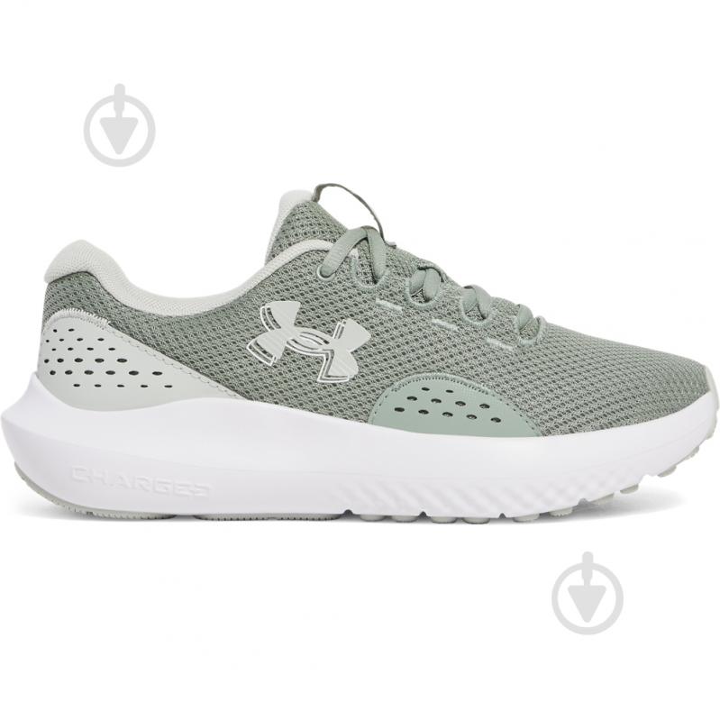Кросівки жіночі демісезонні Under Armour W CHARGED SURGE 4 3027007-348 р.40,5 зелені - фото 1