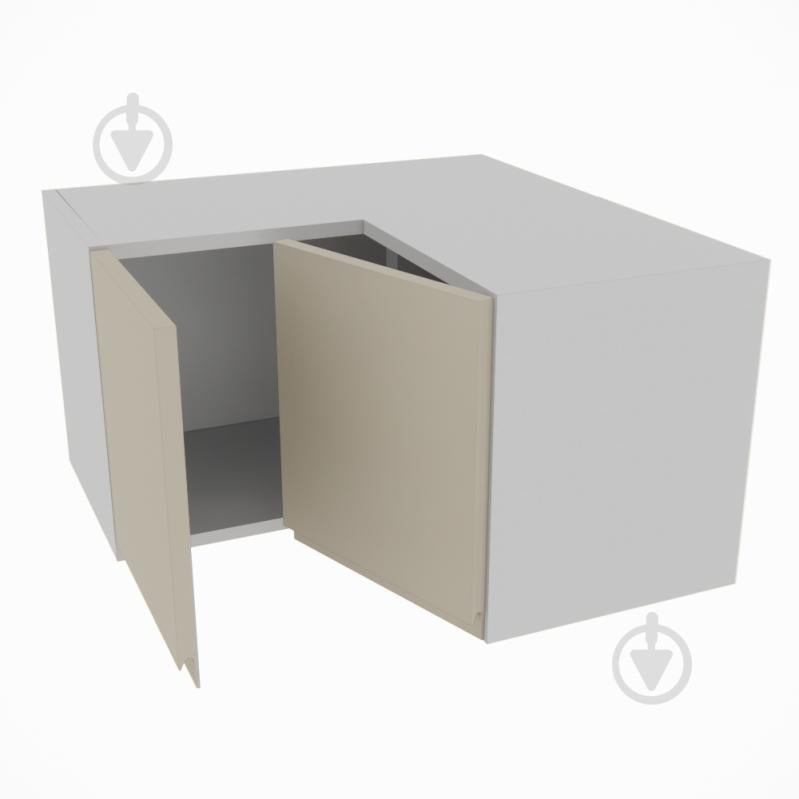 Шафа Влада (А 60х60 прямий (320)ліва) айворі/попелястий Світ Меблів - фото 2