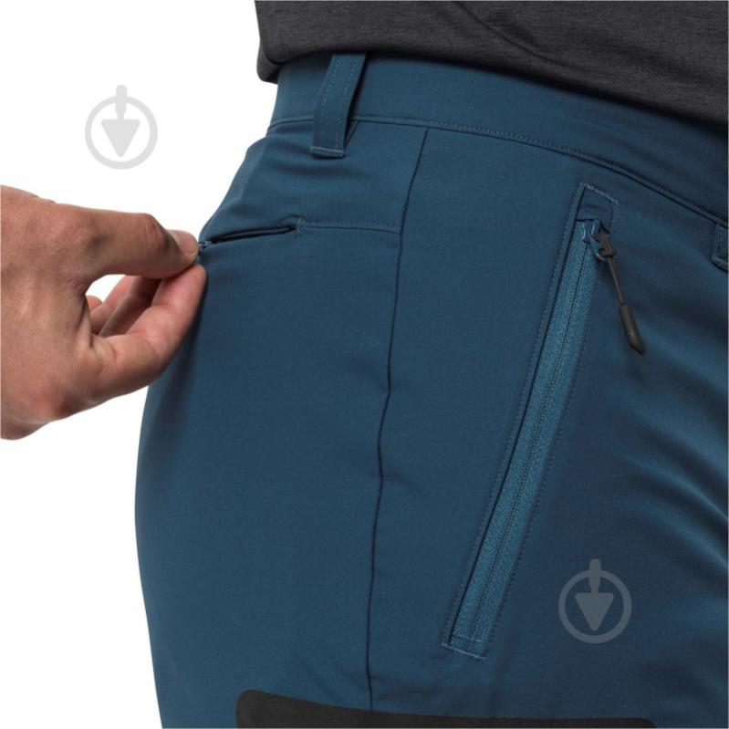 Шорты Jack Wolfskin ACTIVE TRACK SHORTS MEN 1503791_1274 р. 50 синий - фото 3