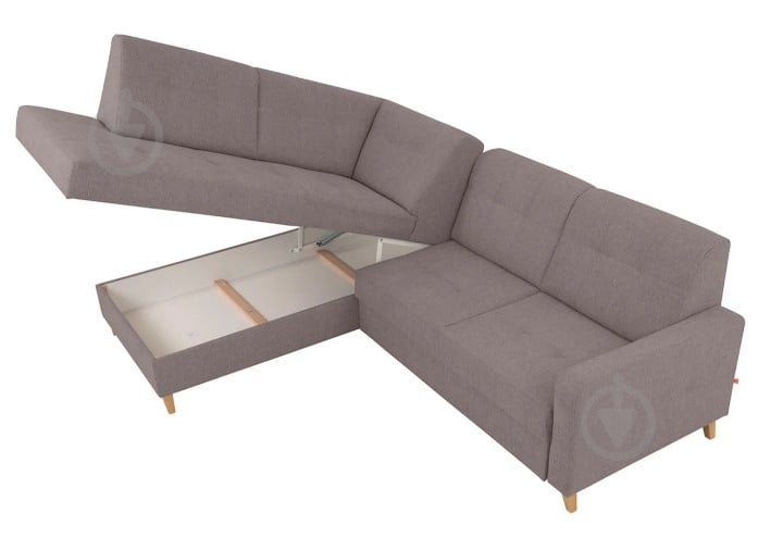 Диван угловой BRW LARS левый угол бежевый 2230x1610x830 мм - фото 7