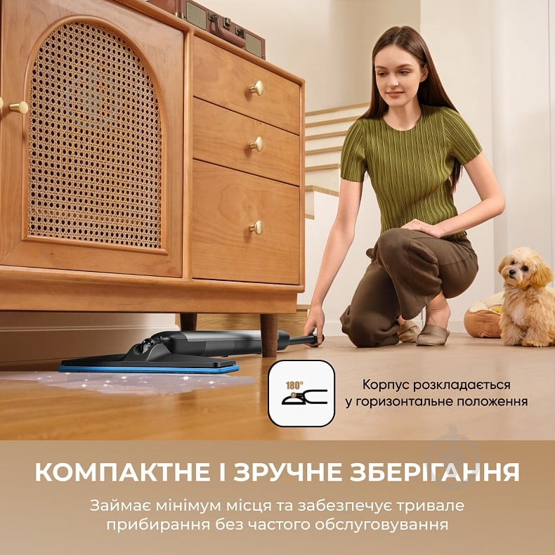 Електрошвабра DREAME MIRA MOP 10 black - фото 6