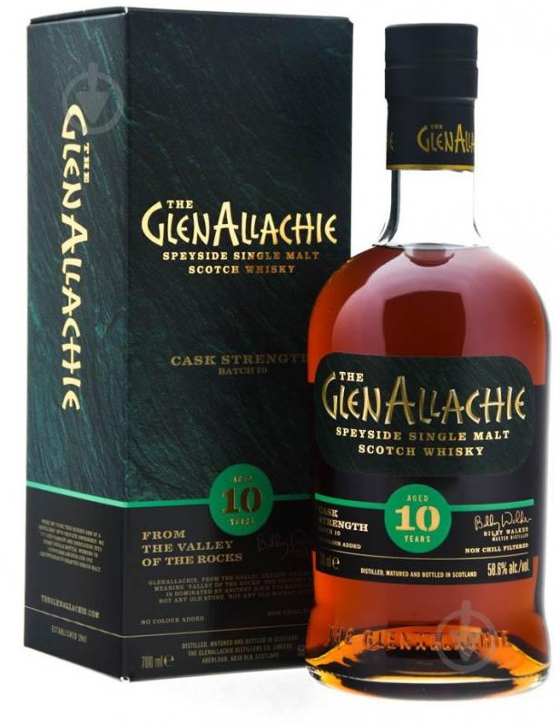 Виски Glenallachie Cask Strength 10yo 0,7 л - фото 1 Виски Glenallachie Cask Strength 10yo 0,7 л - фото 1