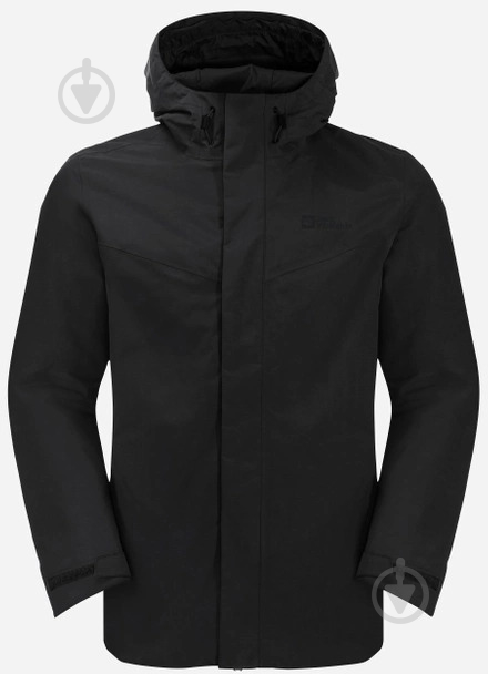 Куртка чоловіча Jack Wolfskin ALTENBERG 3IN1 JKT M 1115301_6000 р.2XL чорна - фото 5