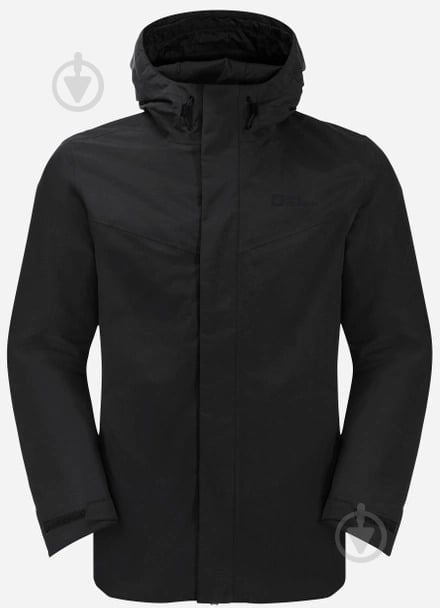 Куртка чоловіча Jack Wolfskin ALTENBERG 3IN1 JKT M 1115301_6000 р.XL чорна - фото 5