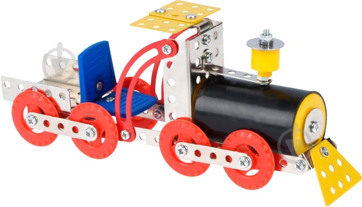 Конструктор Same Toy Inteligent DIY Model Car Паравоз 117 элементов 58033Ut - фото 3 Конструктор Same Toy Inteligent DIY Model Car Паравоз 117 элементов 58033Ut - фото 3