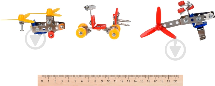 Конструктор Same Toy Inteligent DIY Model Car 3в1 125 элементов 58041Ut - фото 3