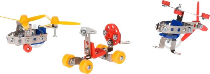 Конструктор Same Toy Inteligent DIY Model Car 3в1 125 элементов 58041Ut - фото 2