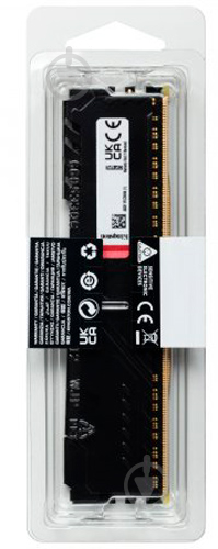 Оперативна пам'ять Kingston DDR4 SDRAM 16 GB (1x16GB) 3200 MHz (KF432C16BB/16) Fury Beast Black - фото 10