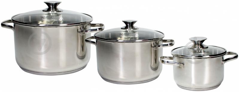 Набір каструль Krauff 6 предметів 26-238-002 - фото 1 Набір каструль Krauff 6 предметів 26-238-002 - фото 1