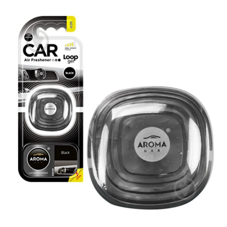 Ароматизатор на дефлектор Aroma Car Loop 631135 Black - фото 1 Ароматизатор на дефлектор Aroma Car Loop 631135 Black - фото 1