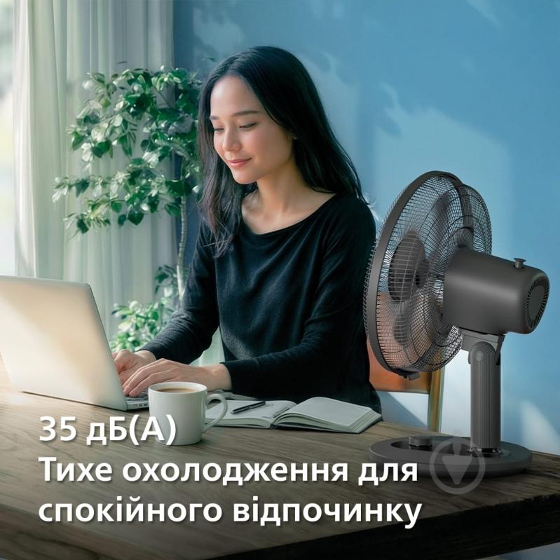 УЦЕНКА! Вентилятор настольный Philips CX1030/01 (УЦ3818) - фото 7 УЦЕНКА! Вентилятор настольный Philips CX1030/01 (УЦ3818) - фото 7