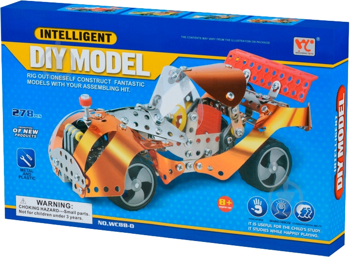 Конструктор Same Toy Inteligent DIY Model 278 элементов WC88DUt - фото 1 Конструктор Same Toy Inteligent DIY Model 278 элементов WC88DUt - фото 1