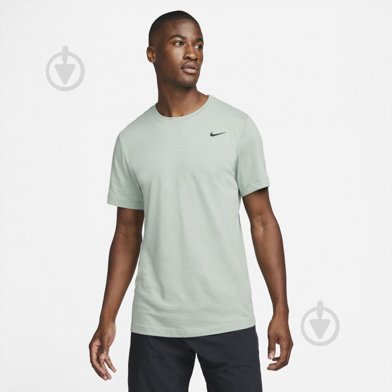 Футболка Nike M NK DF TEE DFC CREW SOLID AR6029-357 р.L белый - фото 1