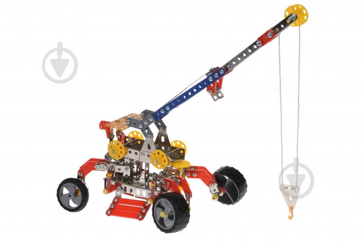 Конструктор Same Toy Inteligent DIY Model Подъемный кран металлический WC58AUt - фото 2