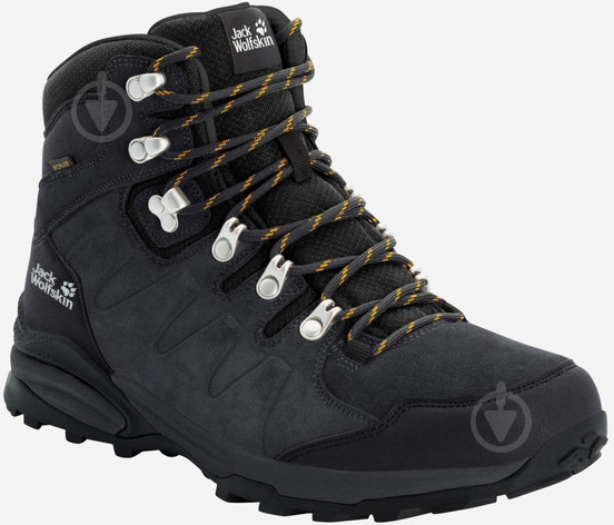 Черевики Jack Wolfskin REFUGIO TEXAPORE MID M 4049841_6357 р.41 чорний - фото 3