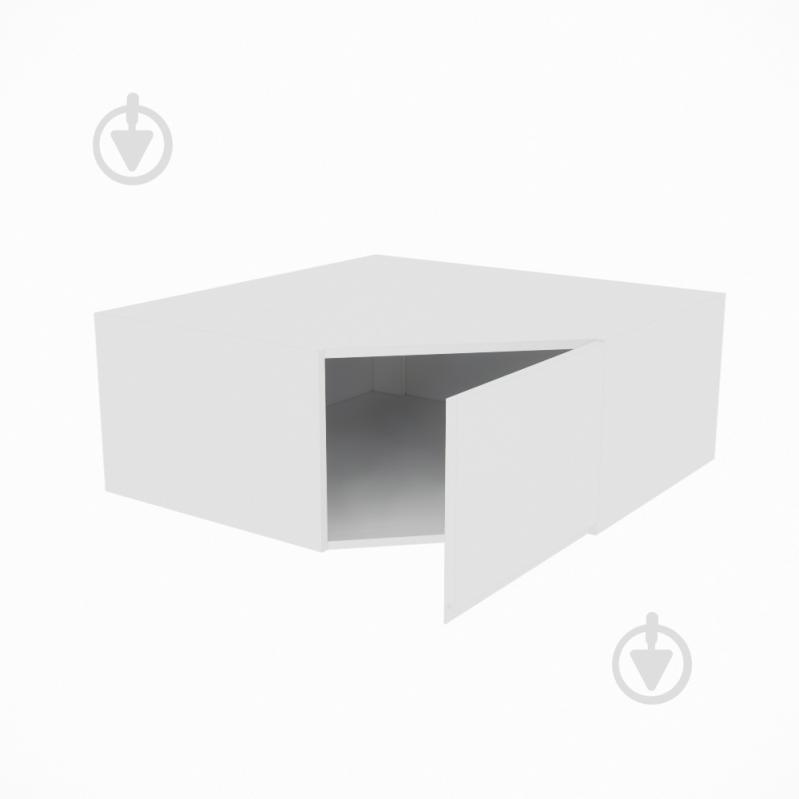 Шкаф Влада (А 90х90 правая) белый шелк/белый Світ Меблів - фото 2