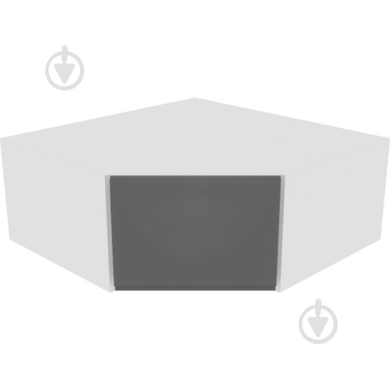 Шафа Влада (А 90х90 права) графіт/білий Світ Меблів - фото 1 Шафа Влада (А 90х90 права) графіт/білий Світ Меблів - фото 1