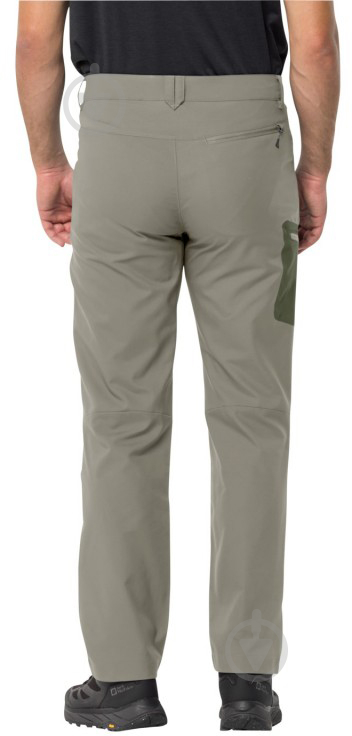 Штани Jack Wolfskin ACTIVE TRACK PANT M 1508251_5150 р. 50 зелений - фото 2