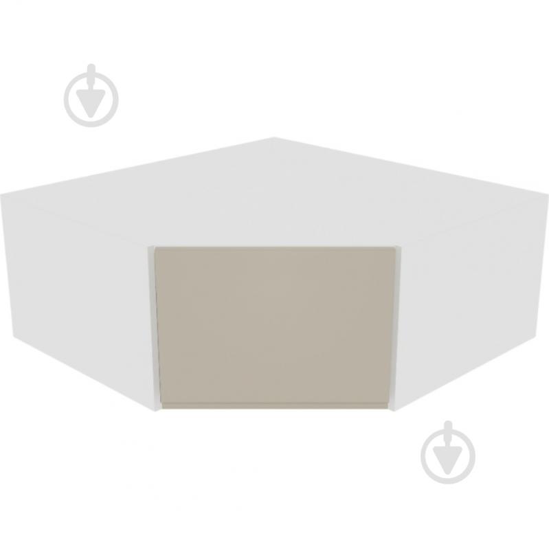 Шкаф Влада (А 90х90 левая) айвори/белый Світ Меблів - фото 1 Шкаф Влада (А 90х90 левая) айвори/белый Світ Меблів - фото 1